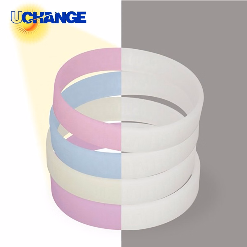 UV Color Changing Silicone Wristband