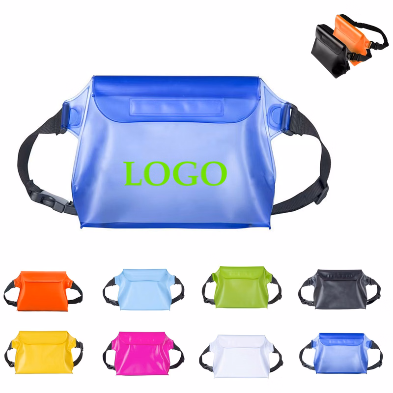 Waterproof Tote Pouch With Waist Belt