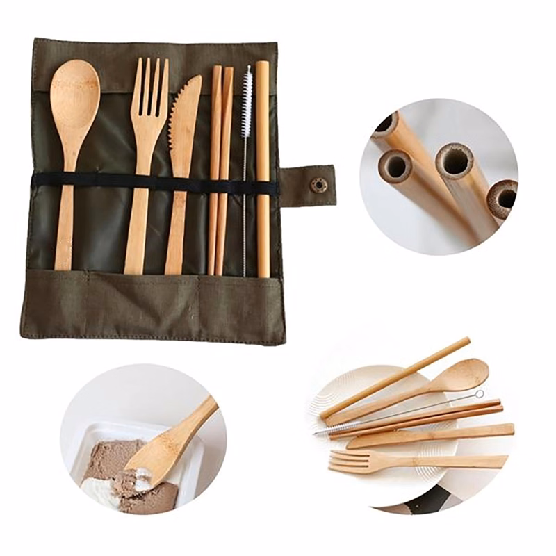 Bamboo Tableware Set