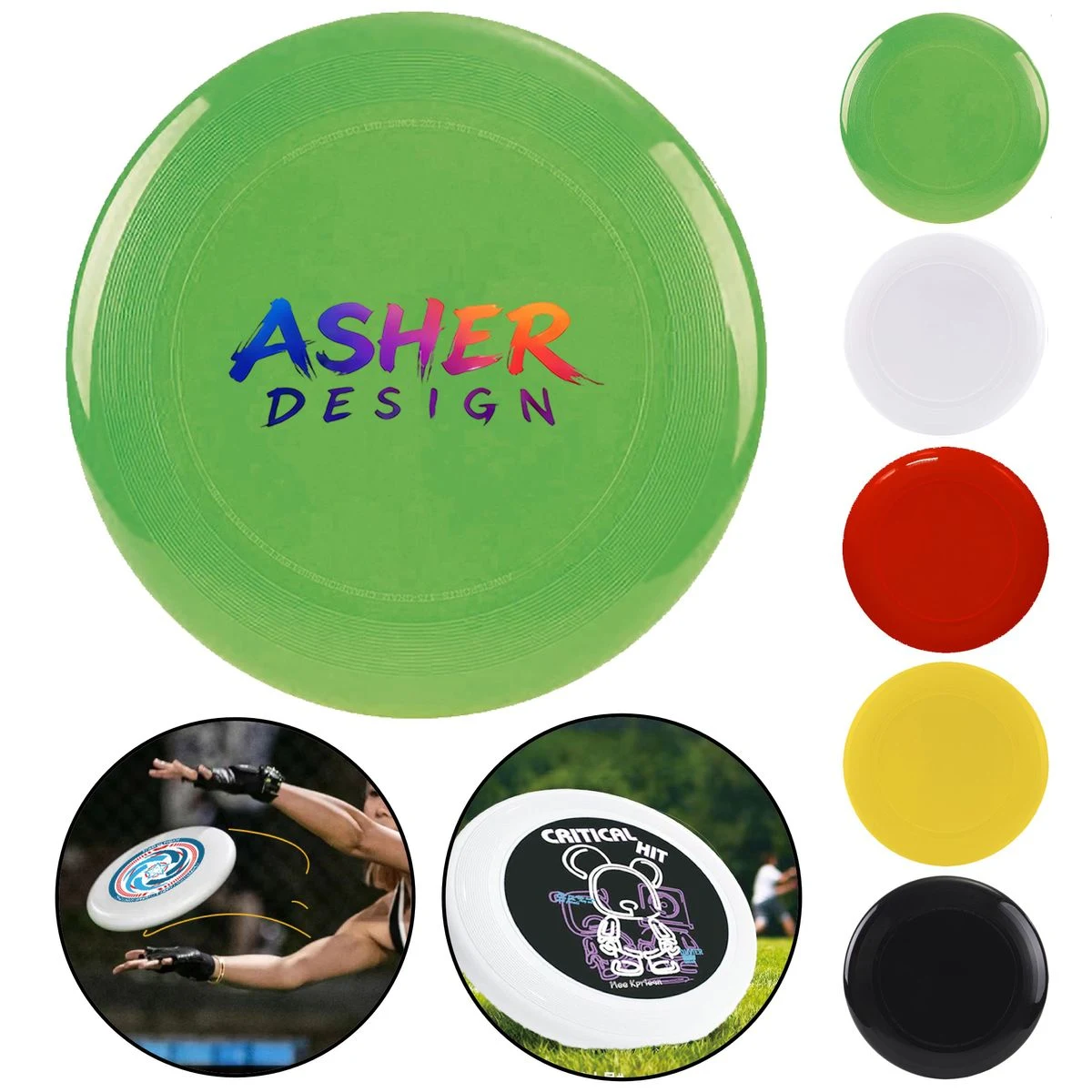 Custom PE Material Outdoor Flying Disc 1