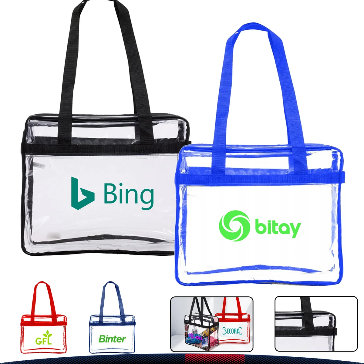 Oplate Clear Tote Bag 1