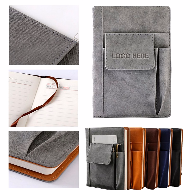 Custom Debossed PU Office Notebook