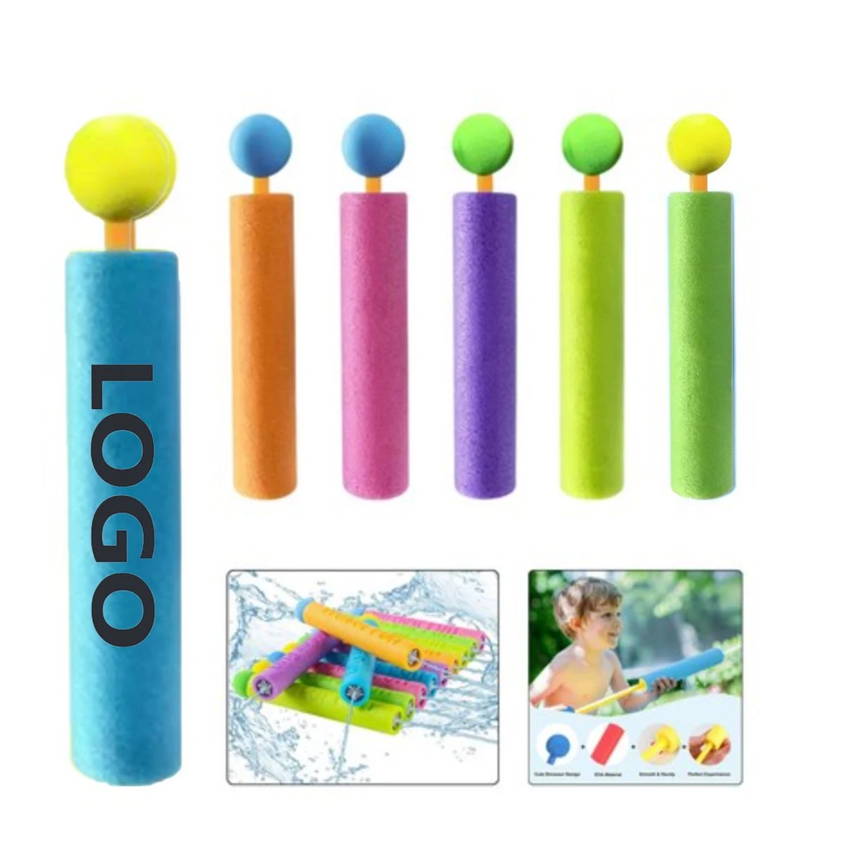 Safe Eva Foam Pull and Pump Water Gun For Kids 1