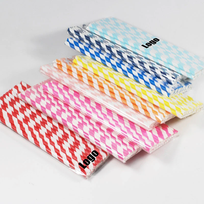 25PCS Paper Straws 1