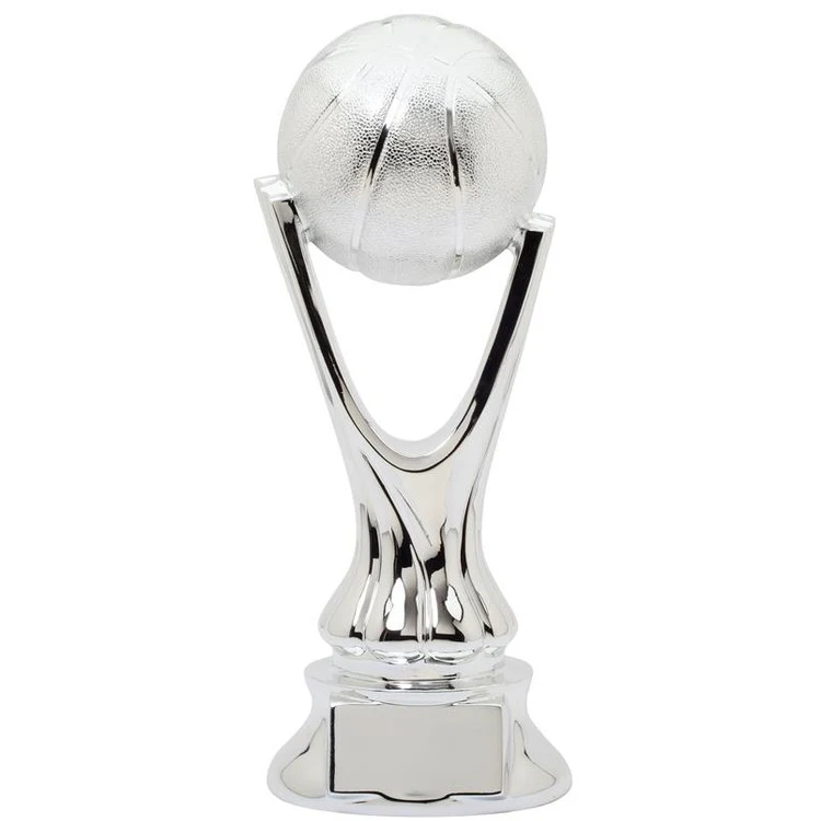 Metalized Plated Resin Basketball Award. 1