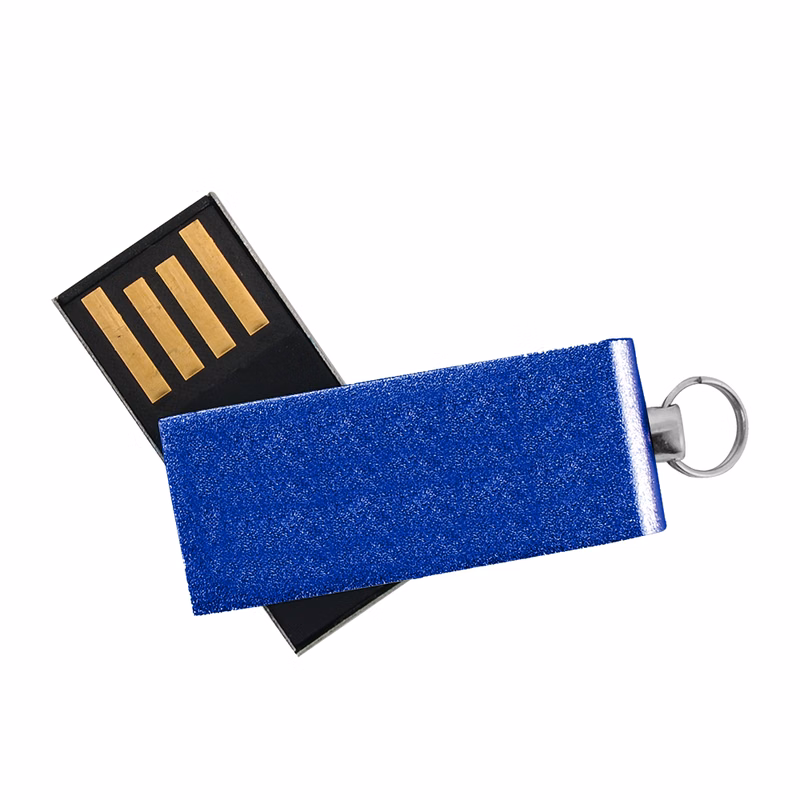 Willowbrook Aluminum Swivel USB with Small Key Ring