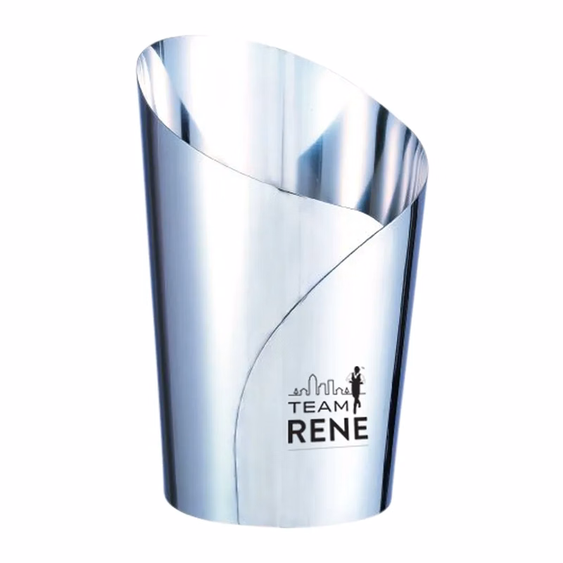 Overlay Metal Wine Bucket