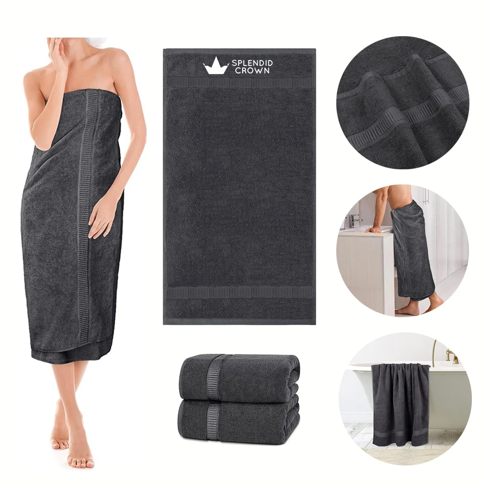 35"x70" Cotton Ultra Soft Bath Towels 1