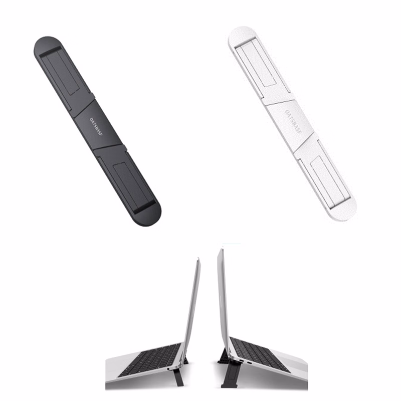 Tiny Plastic Adhesive Laptop Folding Stand