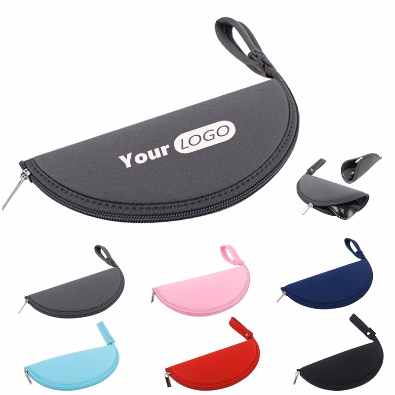 Neoprene Mouse Storage Pouch With Zipper And Hanging Loop