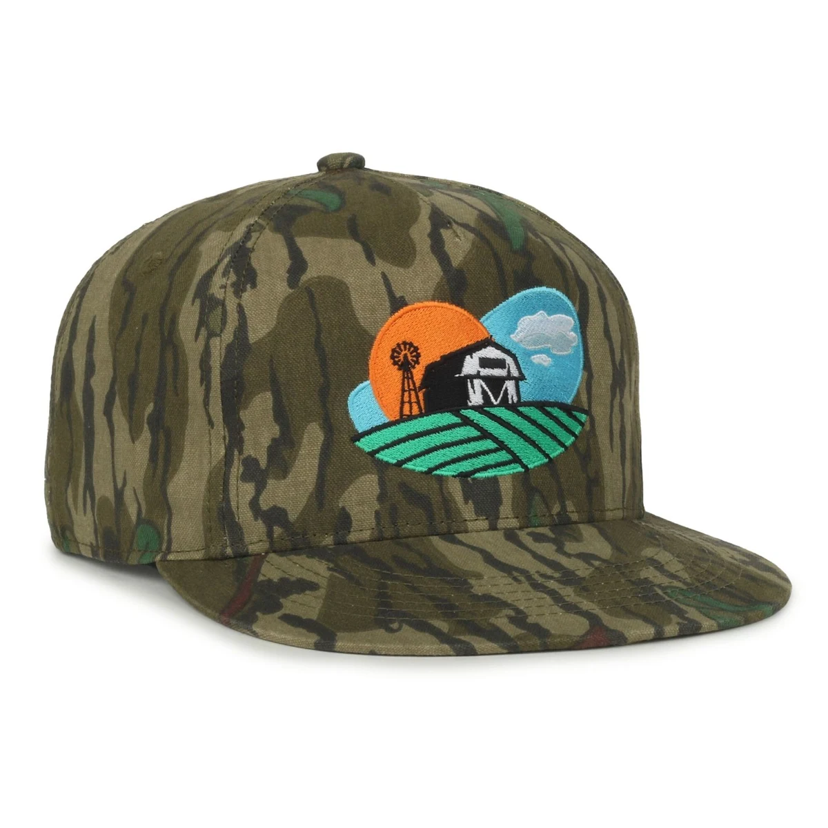 FFA 5-Panel High Crown Solid Back 1