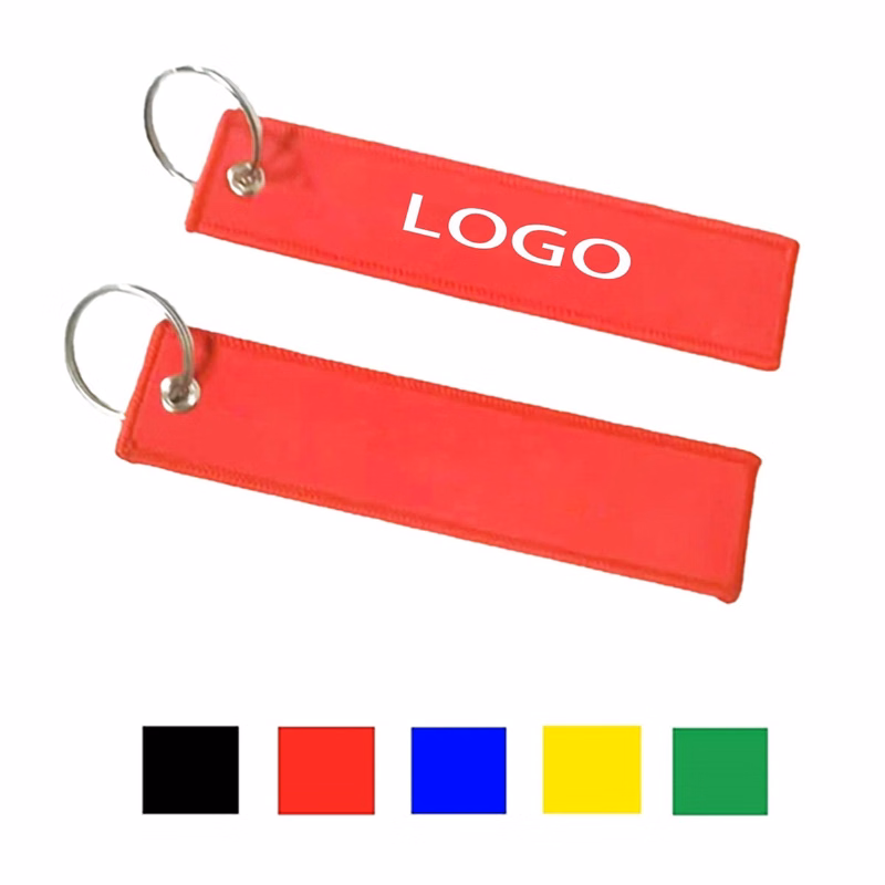 Custom Embroidery Keychain Key Ring