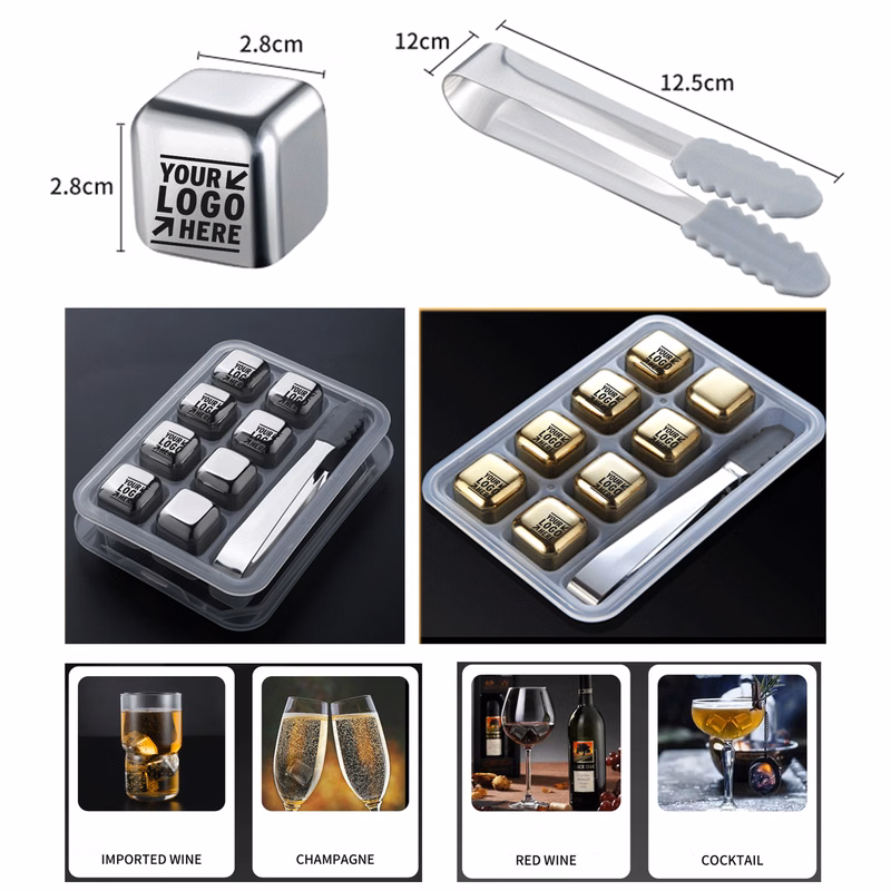 Steel Reusable Ice Cubes