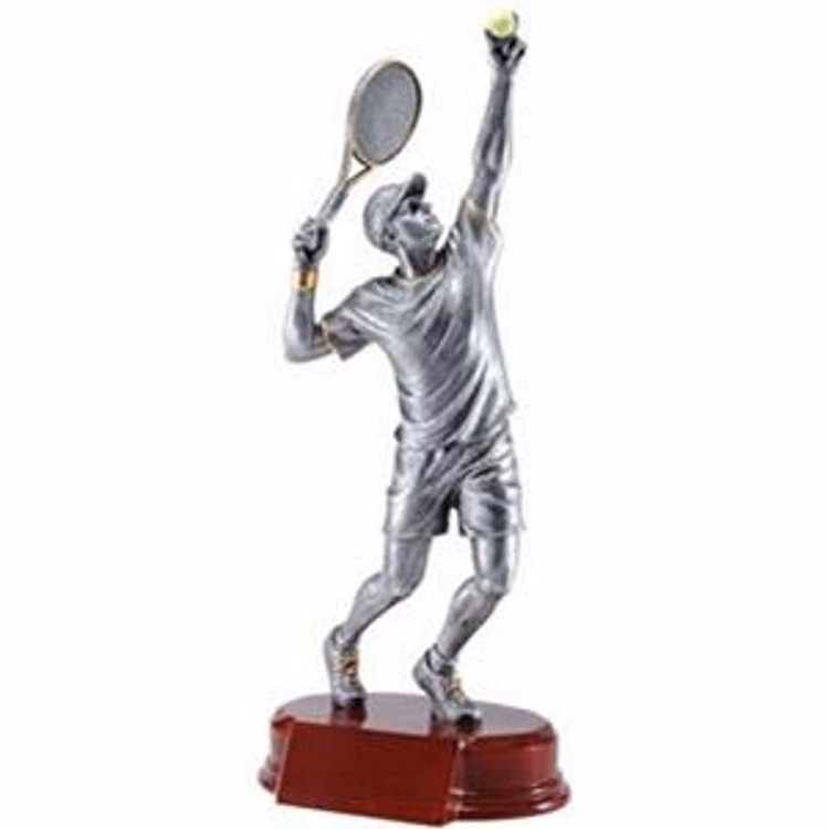10-3/4" Tennis-Male Resin Figure