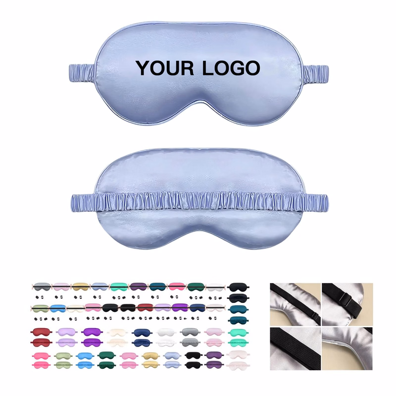 Adjustable Eye Mask Satin Soft Design