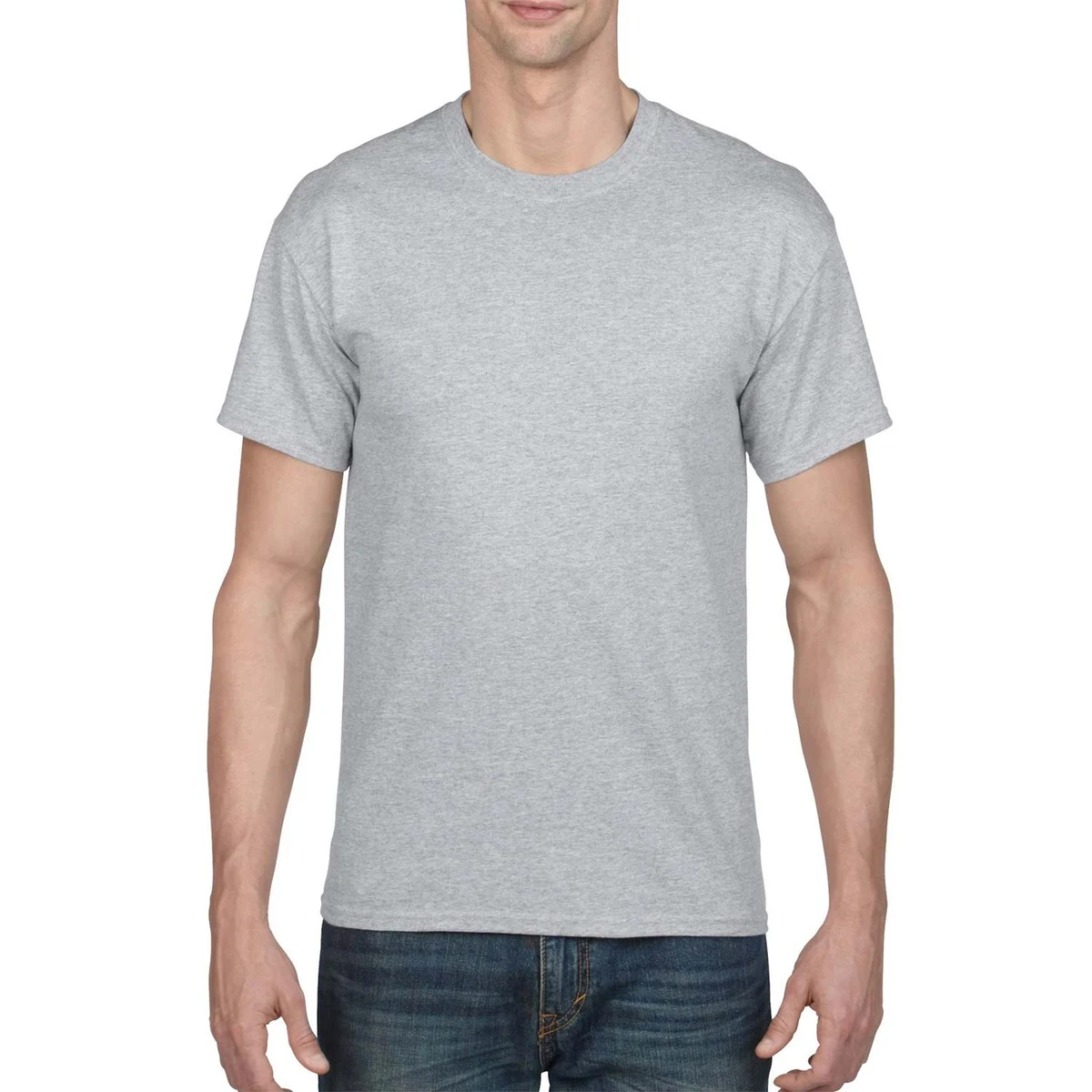 Adult Short Sleeve Round Neck T-Shirt 1