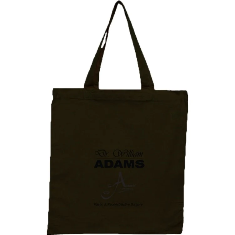 Canvas Jumbo Shopper Bag, custom tote bag with logo imprint 1