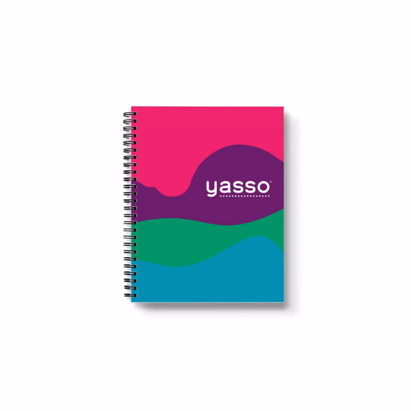 Softcover Notebook with Spiral Binding - Medium