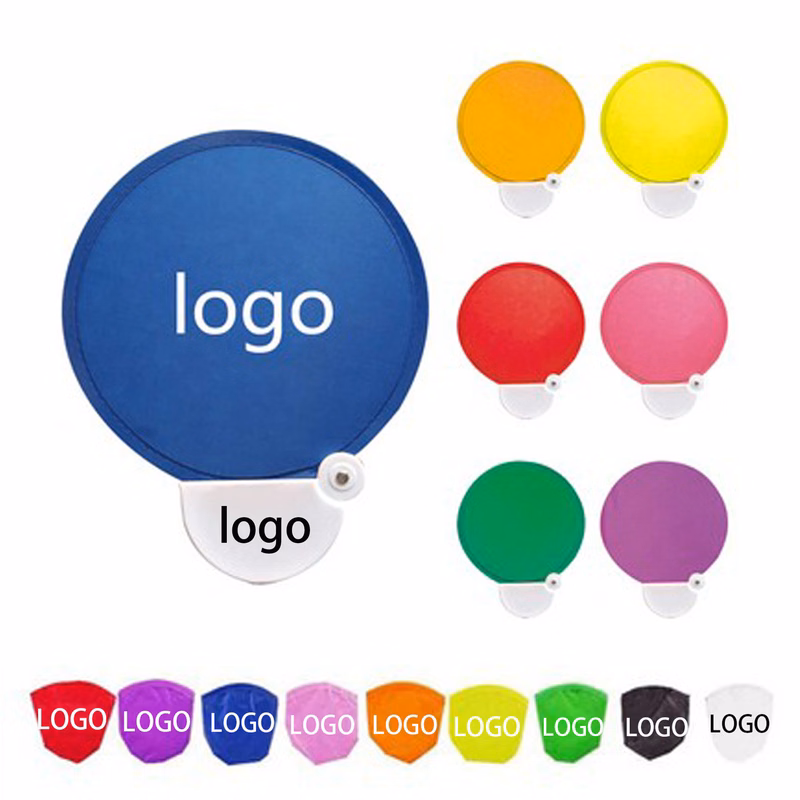 Promotional Foldable Fan W/ Pouch