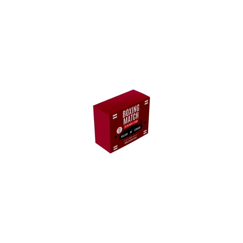 6" x 6.375" x 3.375" E-Flute Fold Above Box 1