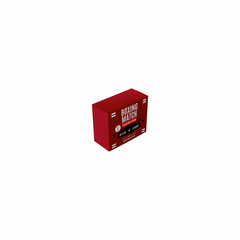 6" x 6.375" x 3.375" E-Flute Fold Above Box