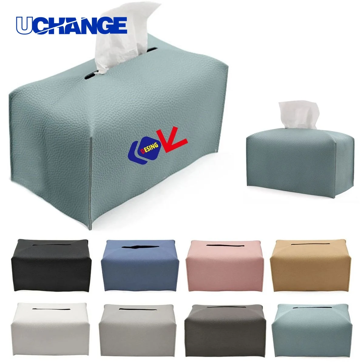 Tissue Box Cover Holder Decorative Organizer 1