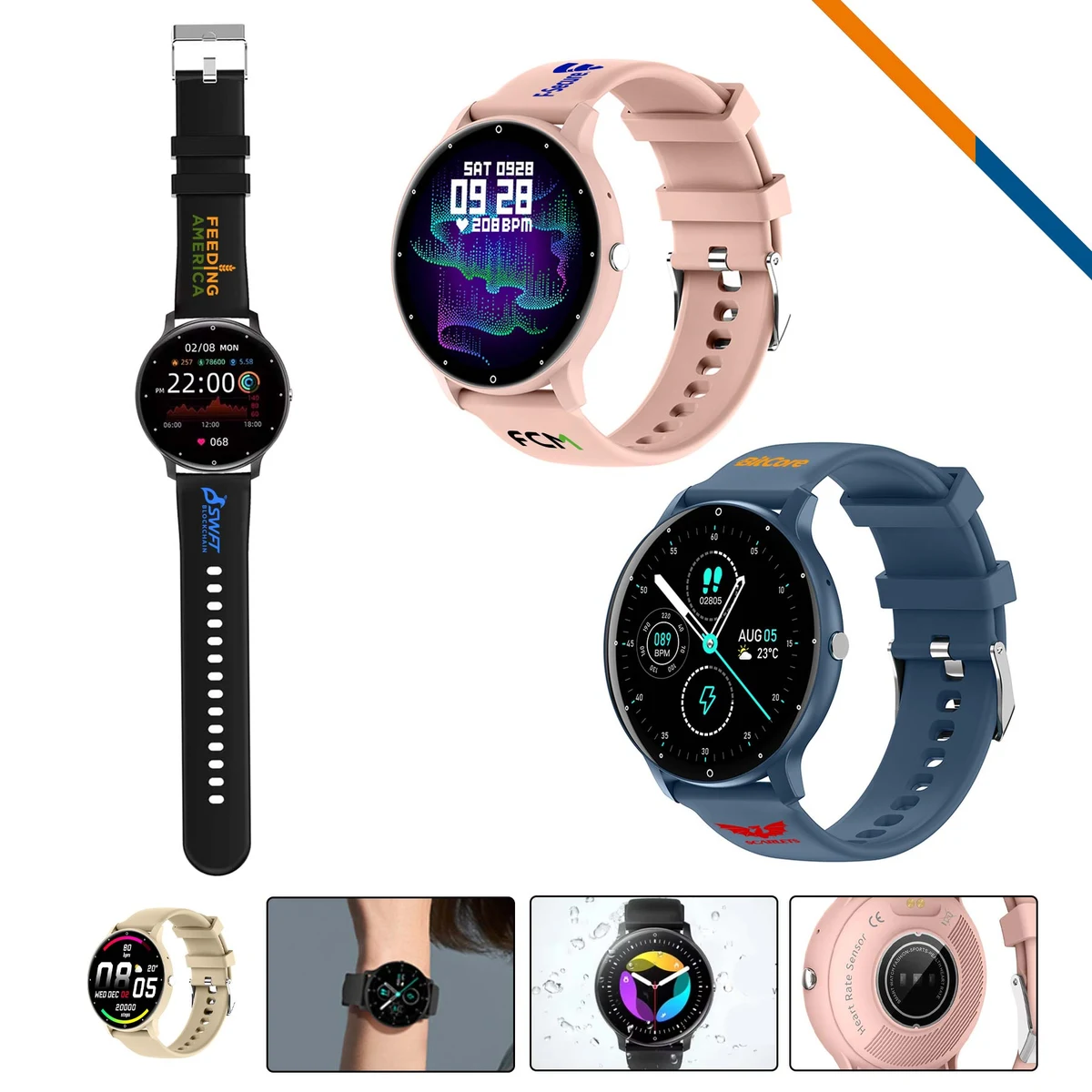 Edgar Fitness Tracker Smart Watch 1