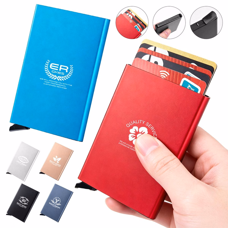 Anti-Demagnetization Metal Card Holder