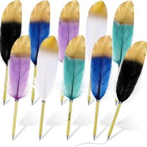 Colorful Feather Pen 1