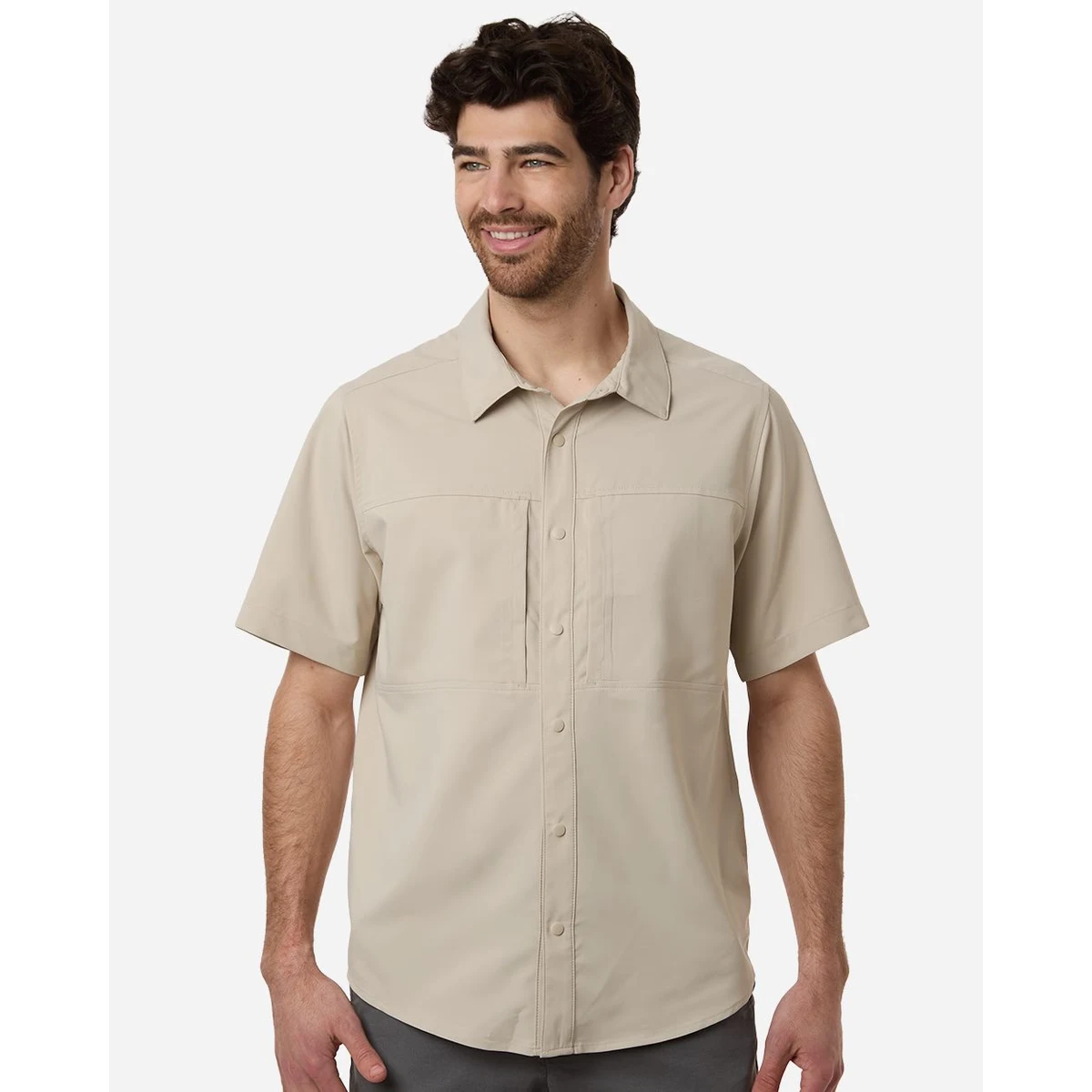 Men's UltraUVP Shoreline Short Sleeve Staff Shirt - CE520 1