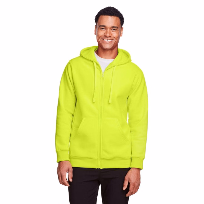 Team 365 Men's Zone HydroSport™ Heavyweight Full-Zip Hooded Sweatshirt