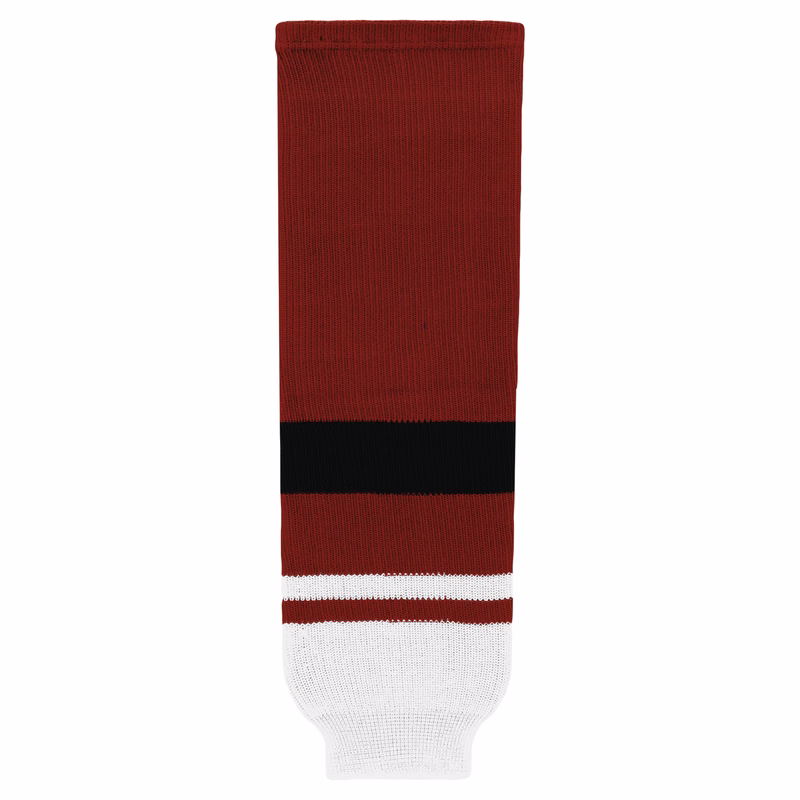 Knitted Striped Hockey Socks HS630-G237