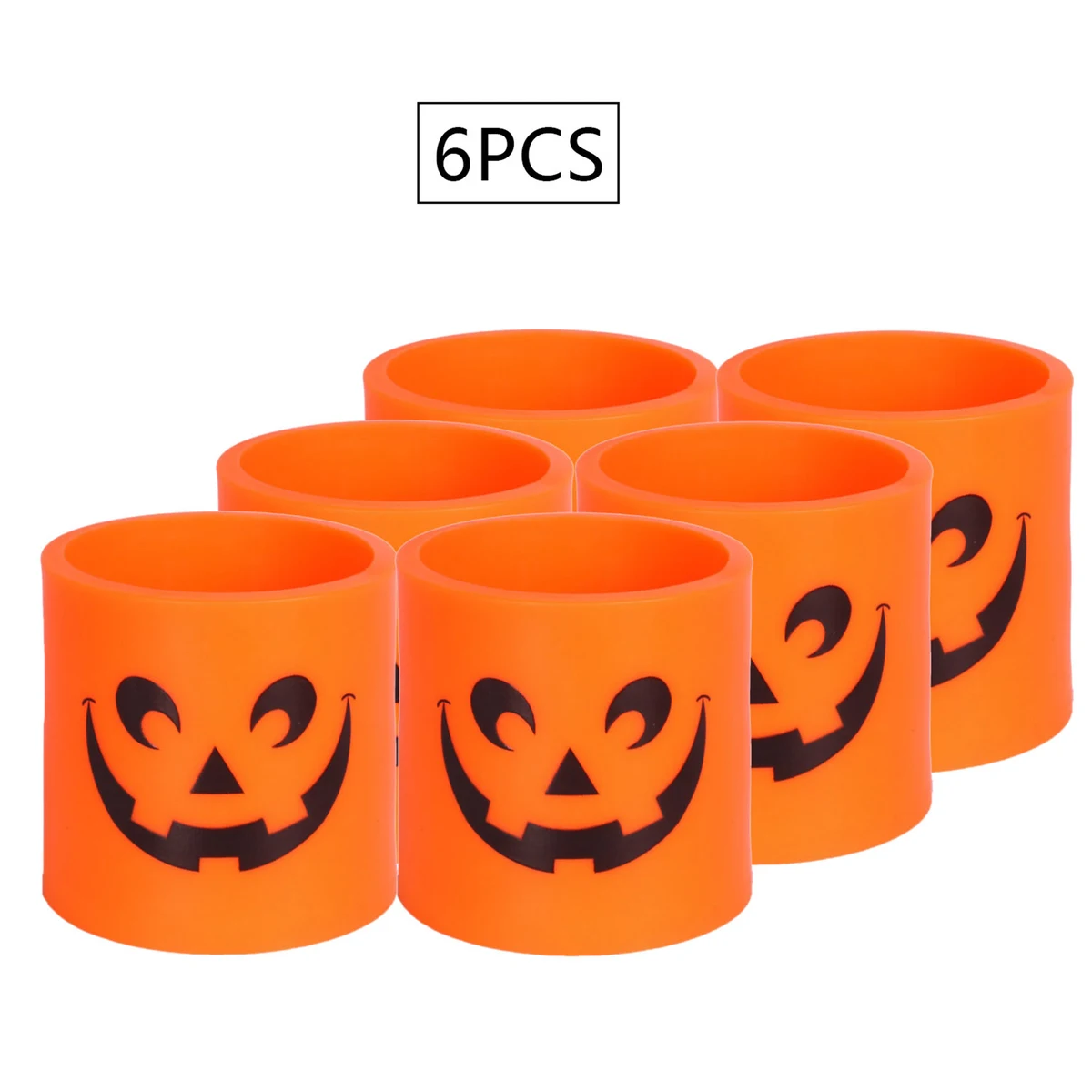 Halloween Ornaments Led Candle With Ghost Face 1