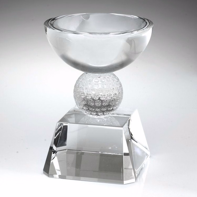 7" Crystal Award - Golf Chalice_D466CA