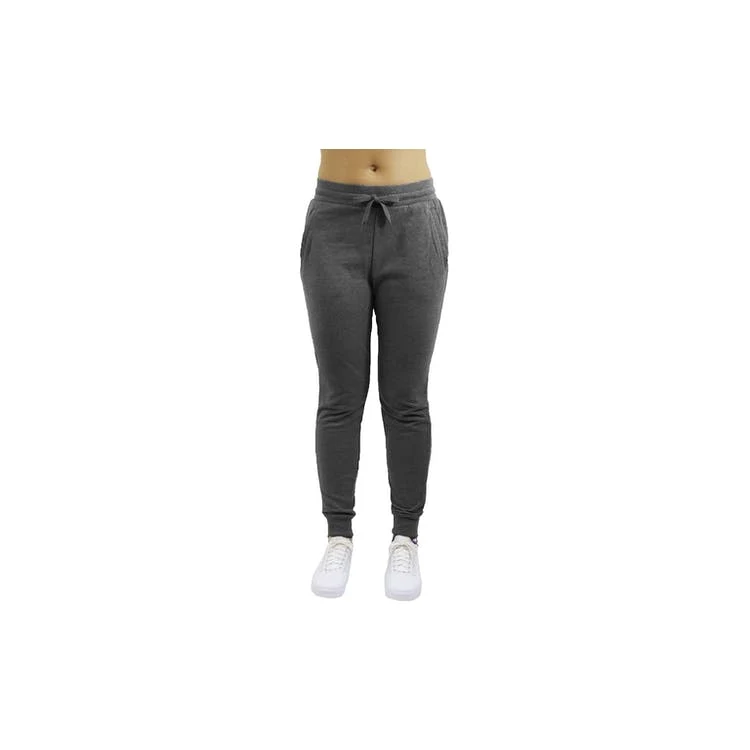 Women's Classic Jogger Sweatpants - S-2X Charcoal Fleece 1