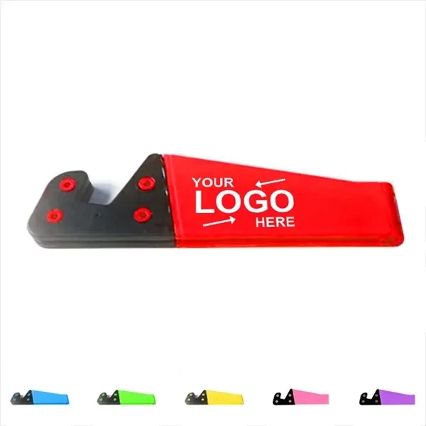 Custom Foldable V Shaped Mobile Phone Holder — Portable Display Stand 1