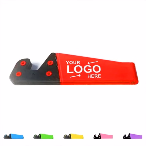 Custom Foldable V Shaped Mobile Phone Holder — Portable Display Stand