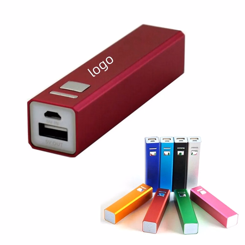 Mini Square Portable Power Bank 2200mAh