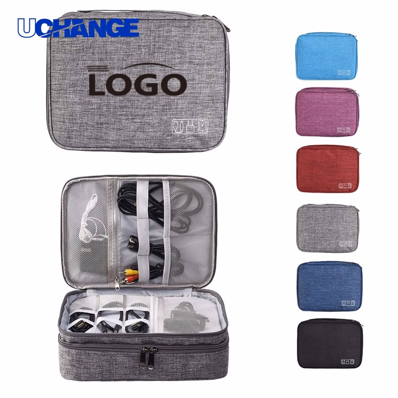 Three-Layer Cable Storage Travel Bag