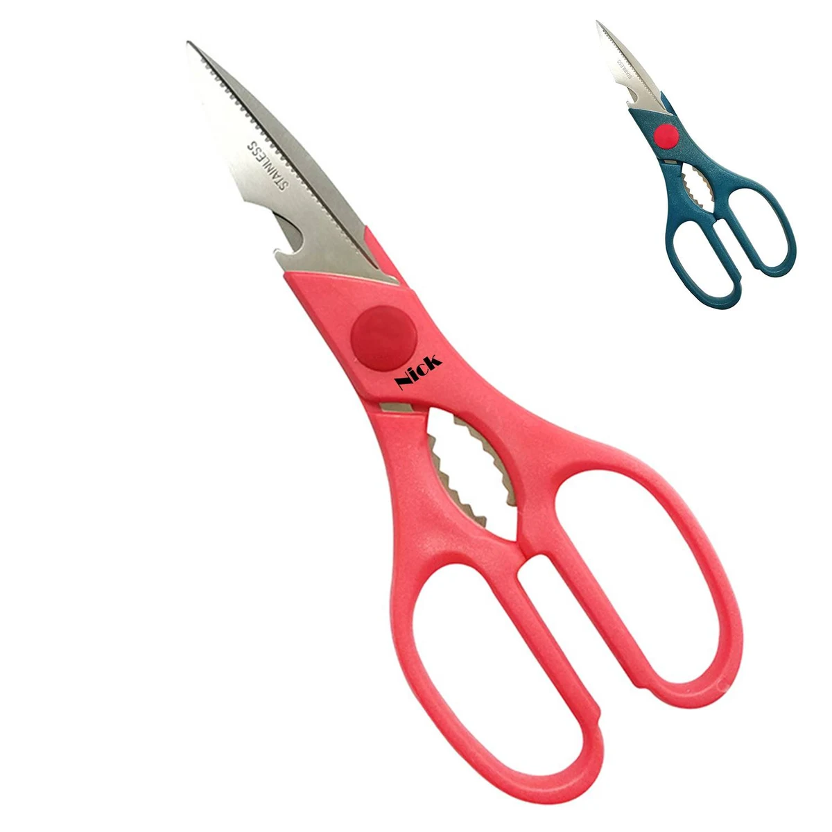 Multifunctional Stainless Steel Kitchen Scissors Thickening 1