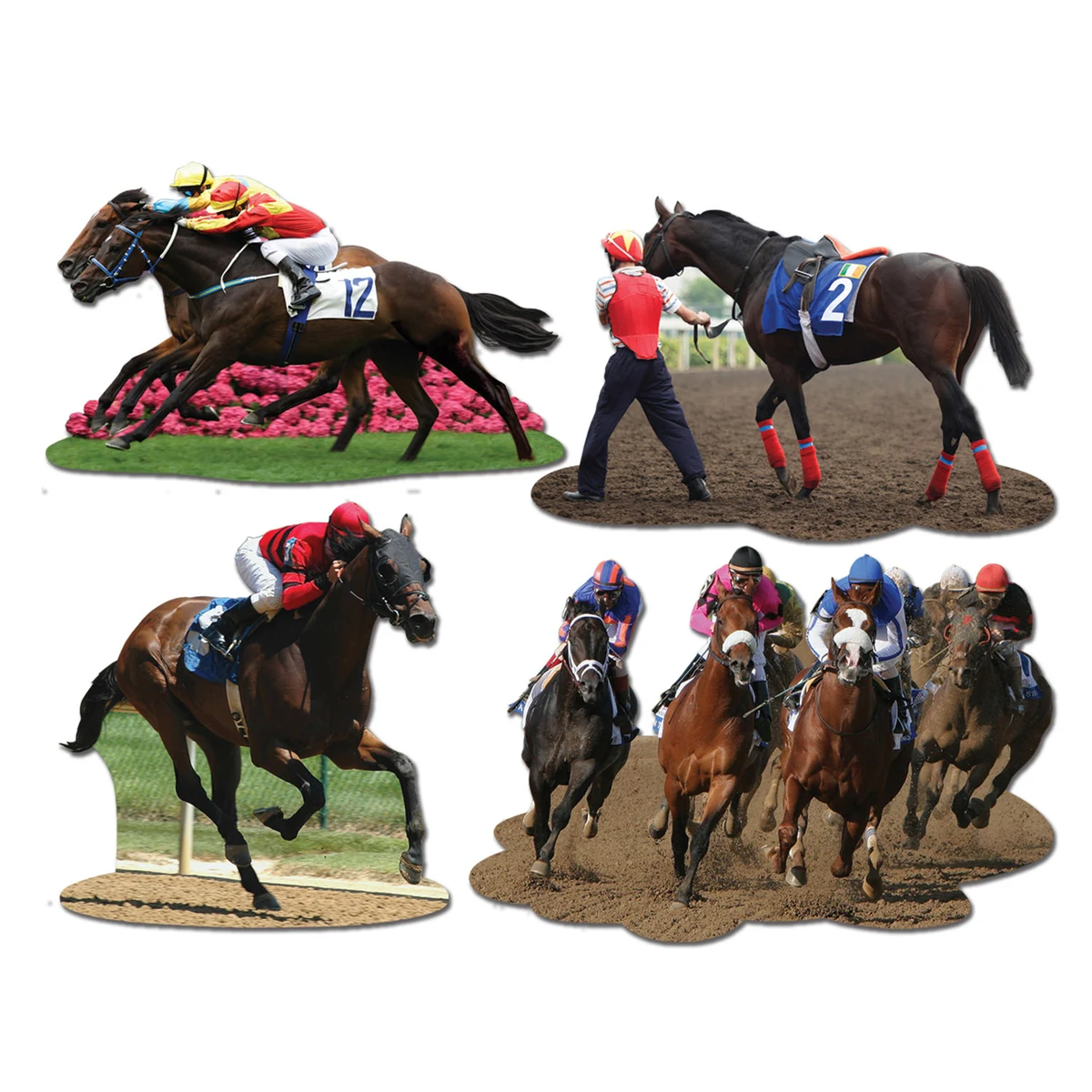 Horse Racing Cutouts 1