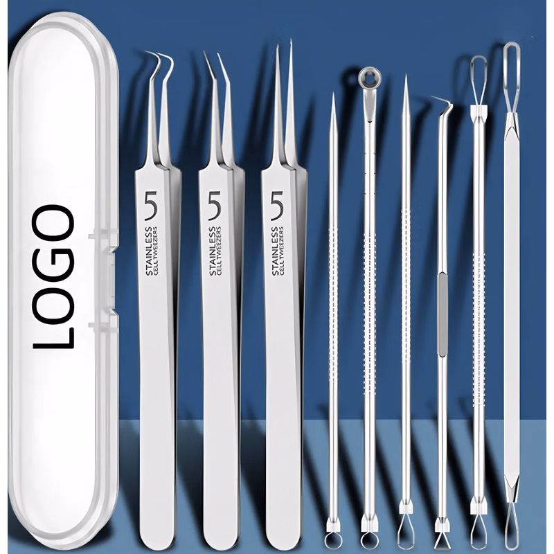 Stainless Steel Comedone Extractor Tool Set