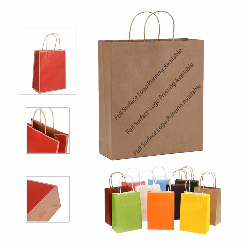 Full-Color Kraft Tote Bags