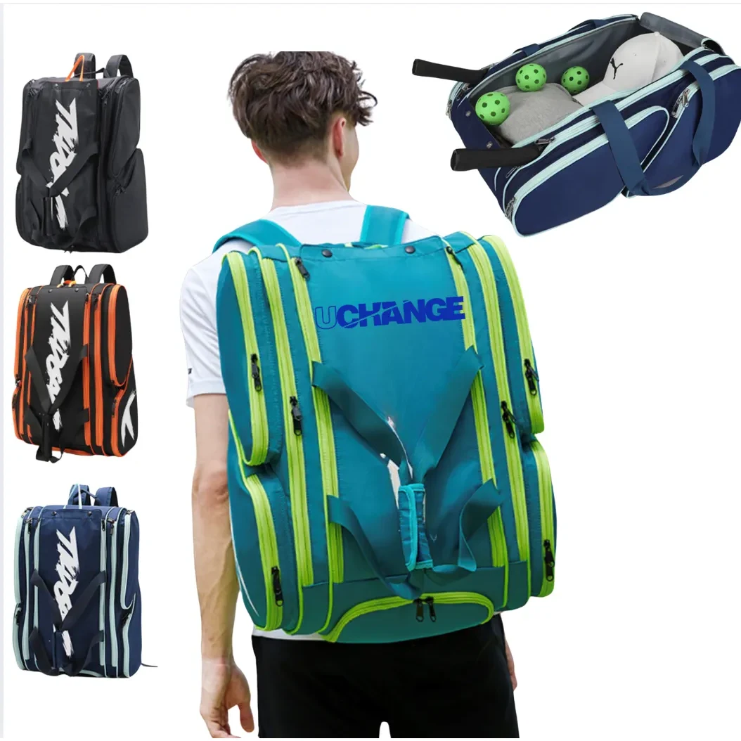 Pickleball & Tennis Duffel Backpack with Racket Holders 1