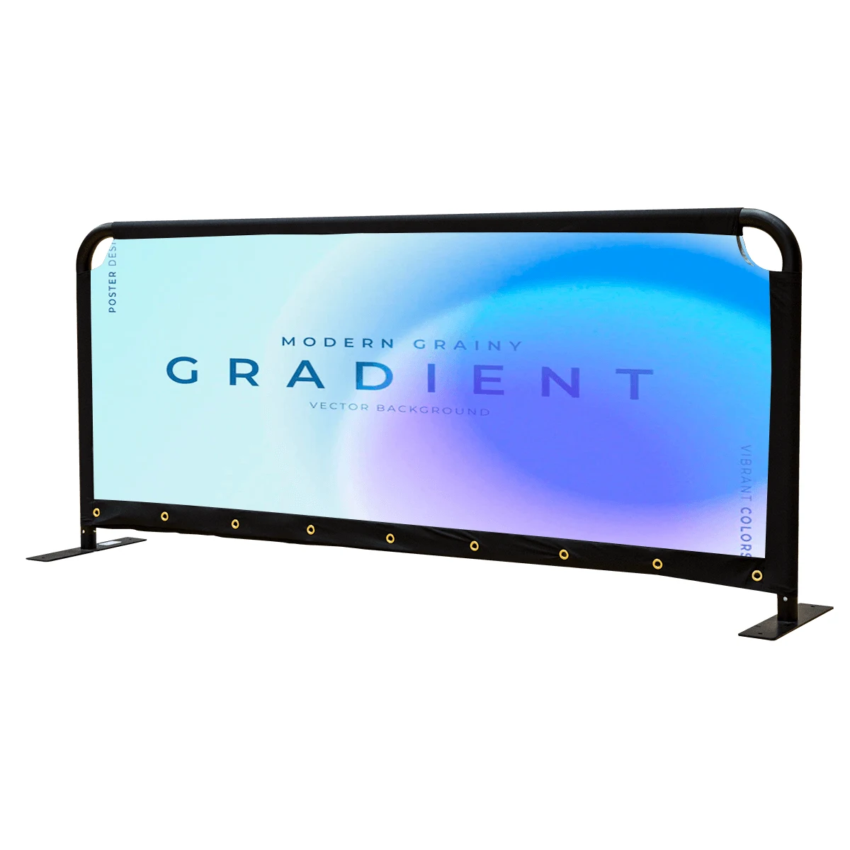 79"w x 35"h Crowd Barrier-Fabric Only 1