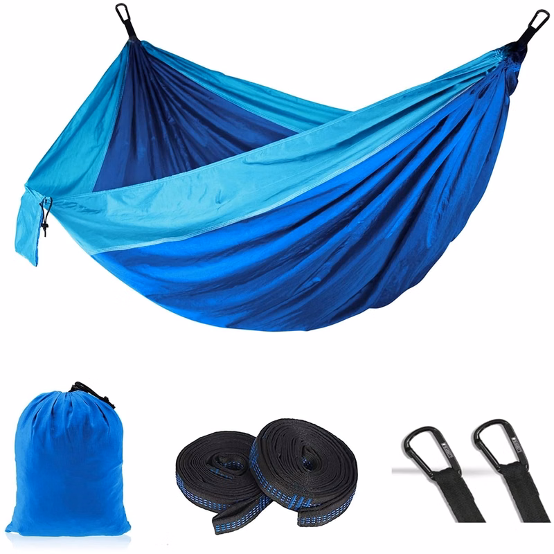 Outdoor Portable Camping Hammock For 1-2 Person With Carry B