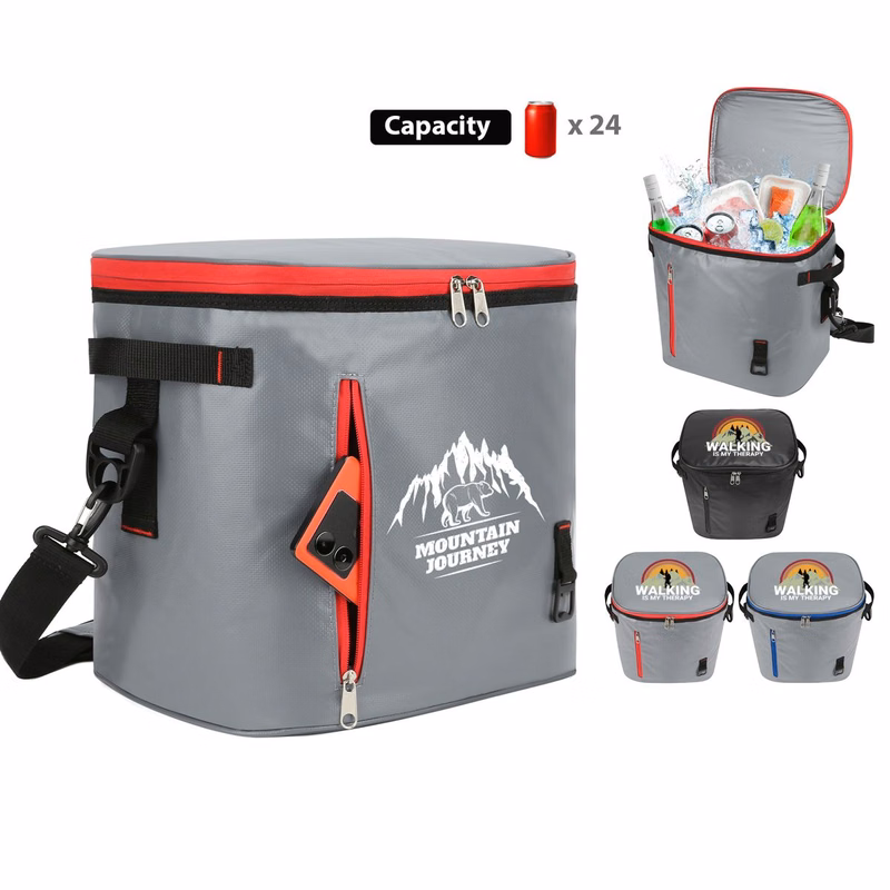 24 Can Waterproof Insulated Soft Sided Cooler
