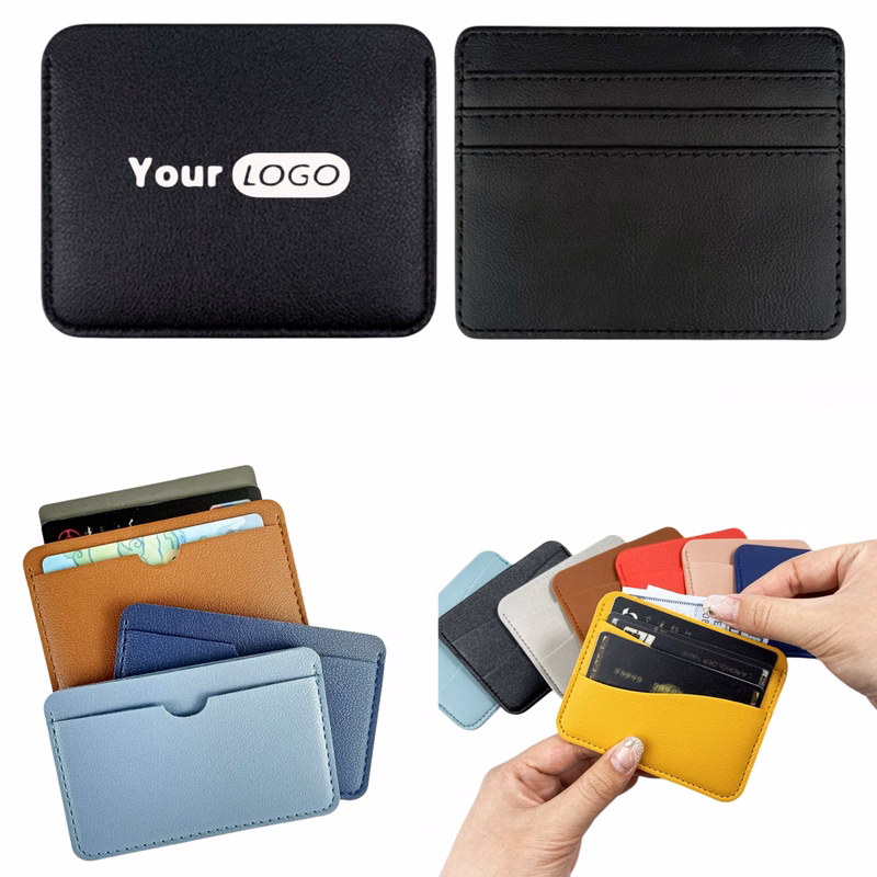 Imprintable Slim Wallet ID & Credit Card Organizer
