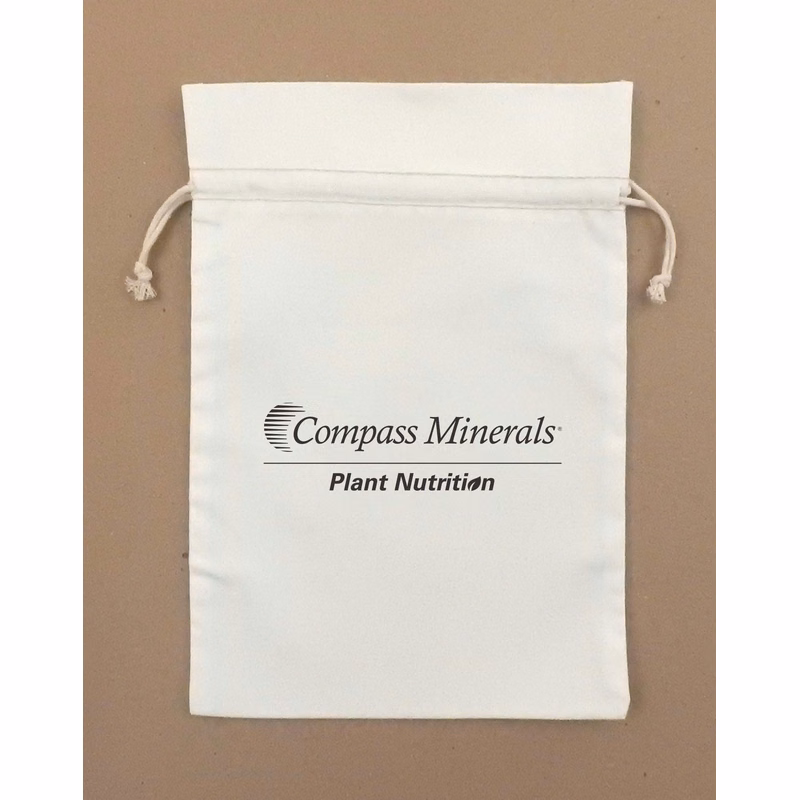"Duplex" Cotton Double Drawstring Bag 3 x 5"