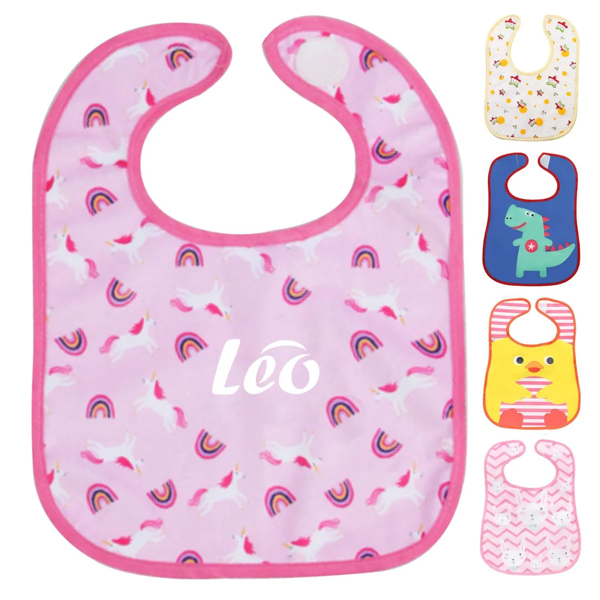 U-shaped waterproof newborn anti spitting feeding bib 1